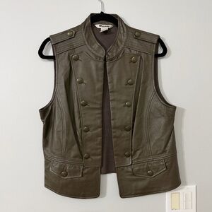 Leather Vest